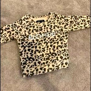 Kids brunette label sweater